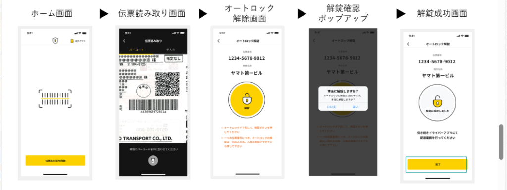 ヤマト運輸の置き配　その５